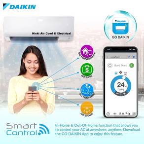 Daikin 2hp Aircond +install