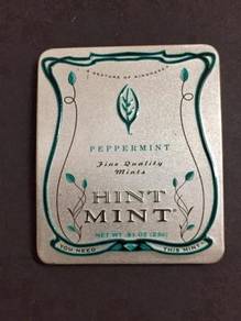 Hint Mint Peppermint Tin (Small)