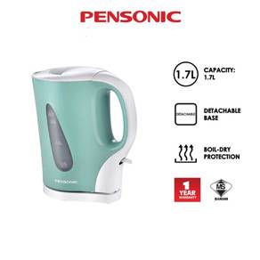 New PENSONIC 1.7L Jug KETTLE PAB-1718