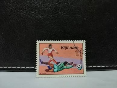 1982 Vietnam Stamp Football Sport