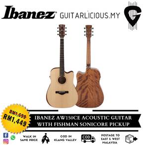Ibanez AW150CE Acoustic Guitar with 4 band EQ -OPN
