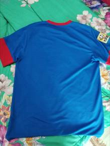Nike Malaysia Football Jersey Soccer Shirt XL Blue