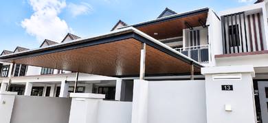 ACP Awning + Pvc Ceiling + Living Pvc Ceiling
