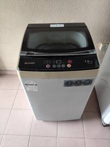 washing machine sharp 7.0kg sekli hantr