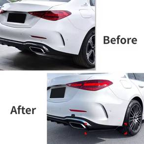 W206 AMG / C63 Rear Bumper Splitter Bodykit Canard
