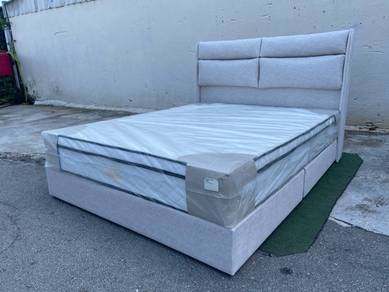 PK118  New*Set Queen Divan Bed Frame Anti Scratch