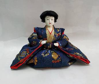 (2) Traditional Japanese Collectible Art Doll