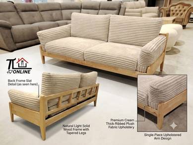 3 Seater Sofa (Solid wood frame)