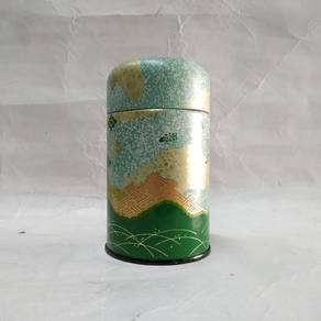 Japanese Metal Tea Caddy