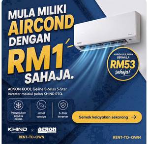 Promo Aircond KhindxAcson (Nilai 004)