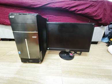ACER TC-605 with AMD RADEON HD 6450 + PHILIPS 193V