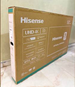 Hisense 50 inch 4K ultra HD smart LED TV
