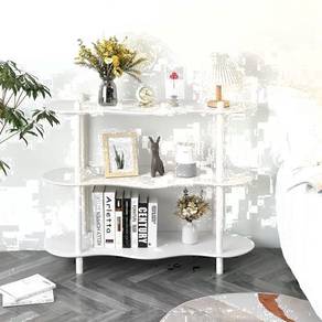 3 Section Book Shelf, White Color