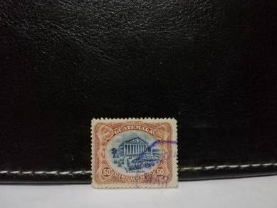 1902 Guatemala Stamp Christopher Columbus Threatre