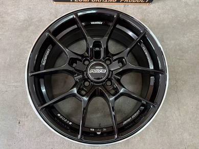 New rim 15 inci volk rays G025 myvi city vios