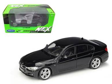 1:24 BMW 3 Series 335i (F30) Black Die-cast car