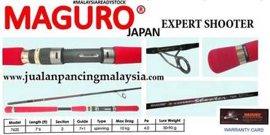 MAGURO JAPAN EXPERT SHOOTER 7’6 KAKI ROD
