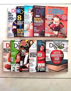 11pcs Reader's Digest Magazine