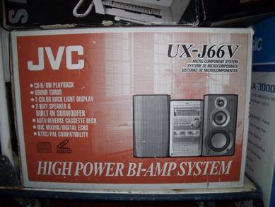 jvc 3-1 high power audio music sustem ,,imported .