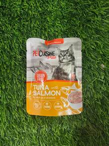 PETCUISINE CAT POUCH 70G - Tuna Salmon