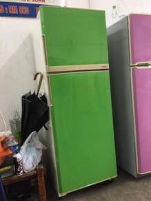 National Green Fridge 2 doors Refrigerator