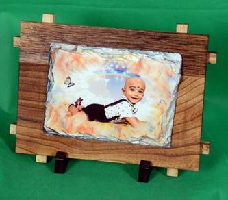 Photo Rock (Wooden Frame) (Matte) (26 X 19cm)