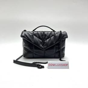 Preloved YSL Toy Puffer Bag So Black Lambskin