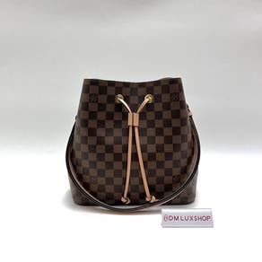 Preloved LV Pink Damier Ebene NeoNoe MM GHW