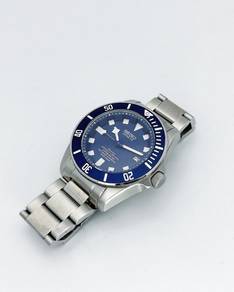 Custom Seiko Mod 42mm Blue Pelagos