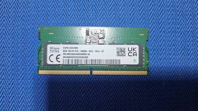 Ram Laptop 8GB 1Rx16 PC5 DDR5