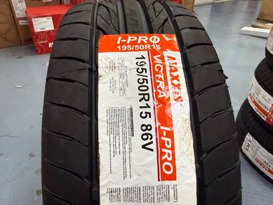 Tayar baru 195 50 15 maxxis Vitra ipro 2026 tyre