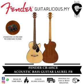 Fender CB-60SCE 4-strings Acoustic Bass Guitar