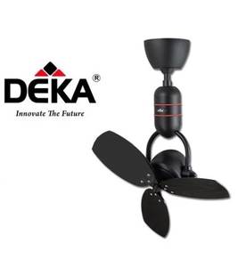 DEKA MS16 3 Blades Wall Fan BLACK 3 unit