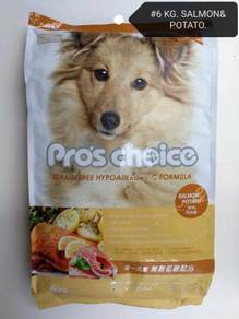 Pro's Choice 6kg Salmon Potato Dog Food Anjing