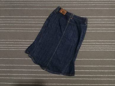 Lee Ladies sanforized X DENIM SKIRT W27