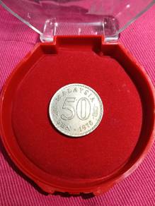 Rare Malaysia 50 Sen 1978 Collectible Coin