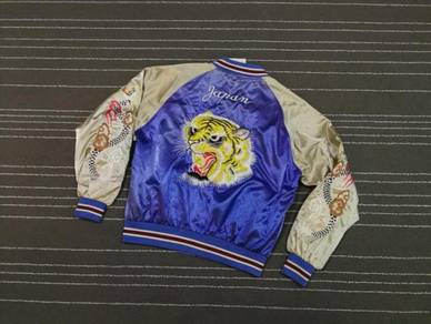 Tigers vs eagles sukajan saiz l embroidered