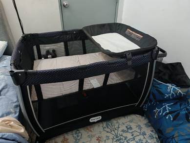 Tiny Love Playpen with Bassinet attachment for new