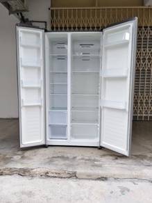 Hisense Side by Side Fridge Peti ais 620Ltr