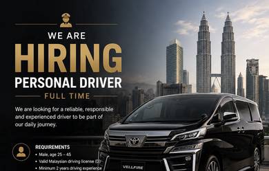 Personal Driver Wanted for CEO 🚗