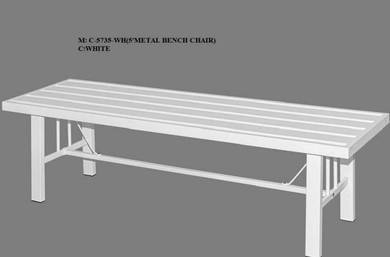5Ft Metal Bench Chair (C-5735)