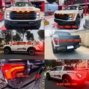 Ford ranger T6 T7 T8 F150 Raptor bodykit body kit