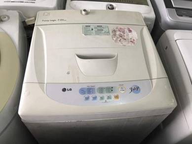 LG 7kg automatic top load washing machine refurbis