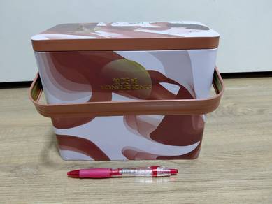 2 Layer Empty Metal Box/ Gift Box / Moon cake Box