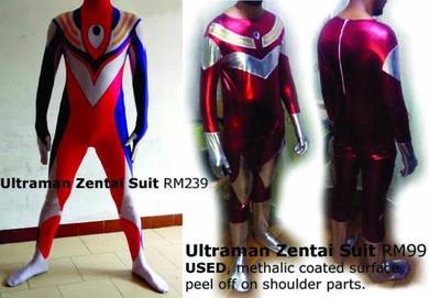 Ultraman Zentai Lycra Costume Suit