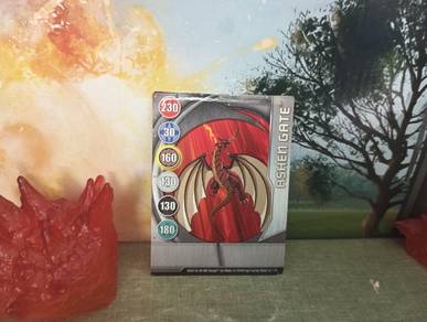 Bakugan Ashen Gate Silver Gate Card