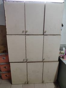 cabinet storage dapur workshop bookshelf toy tools