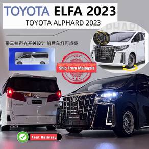 New 1/18 Toyota Alphard MPV Alloy Model Car Diecas