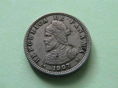 Panama 1/2 Centesimo 1907