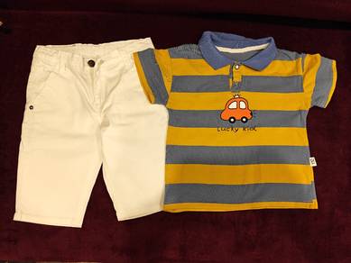 Boy clothes 3-4 years thick shorts & top